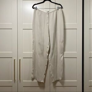 Eileen Fisher pure silk trousers